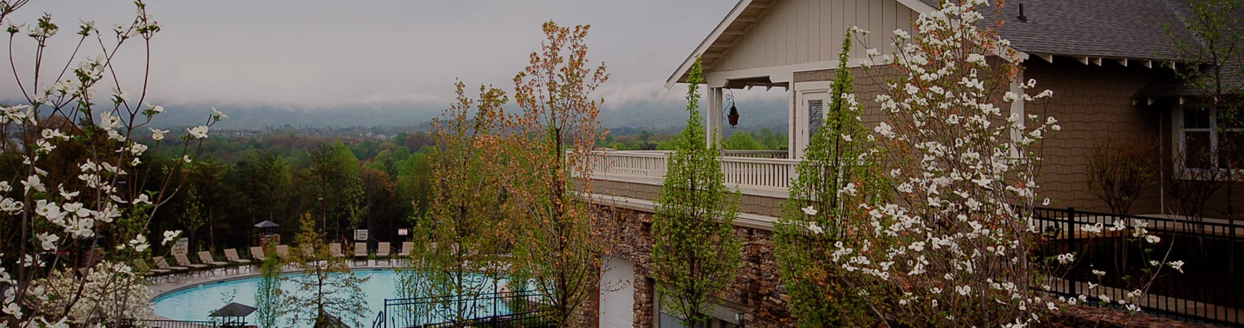 Beautiful Views at Woodlands of Charlottesville Luxury Condo Rentals
