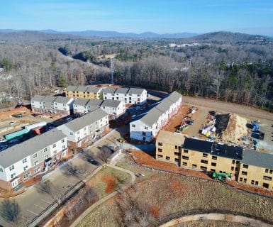 Apartments are brand new and ready to lease in Charlottesville at Woodlands - February 2017