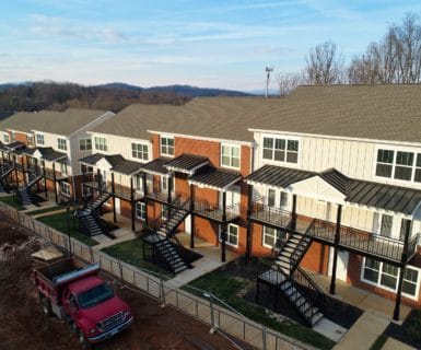 Luxury townhomes at the Woodlands of Charlottesville, off 5th street extended. Close to Wegman's!