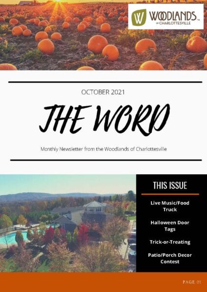 Woodlands Newsletter 2021 October